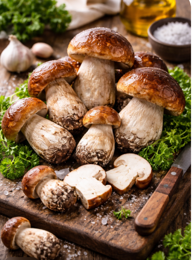Funghi raccolti e sicurezza alimentare